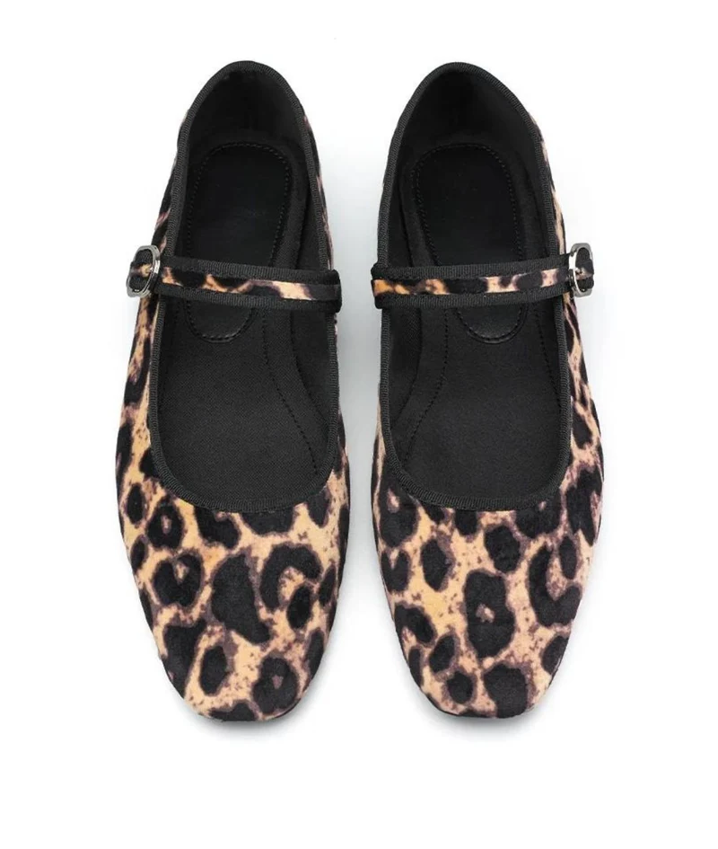 Mocassin Ballerine Léopard