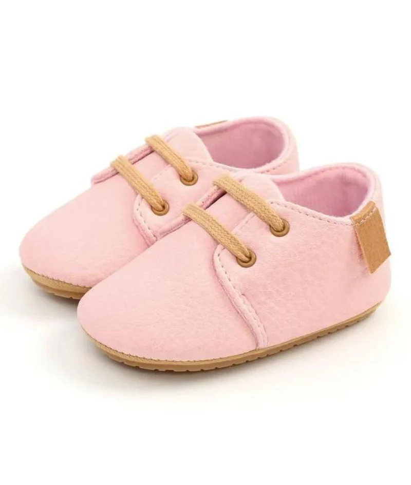 Mocassin Avec Nœud Et Semelle Souple Pour Bébé Fille
