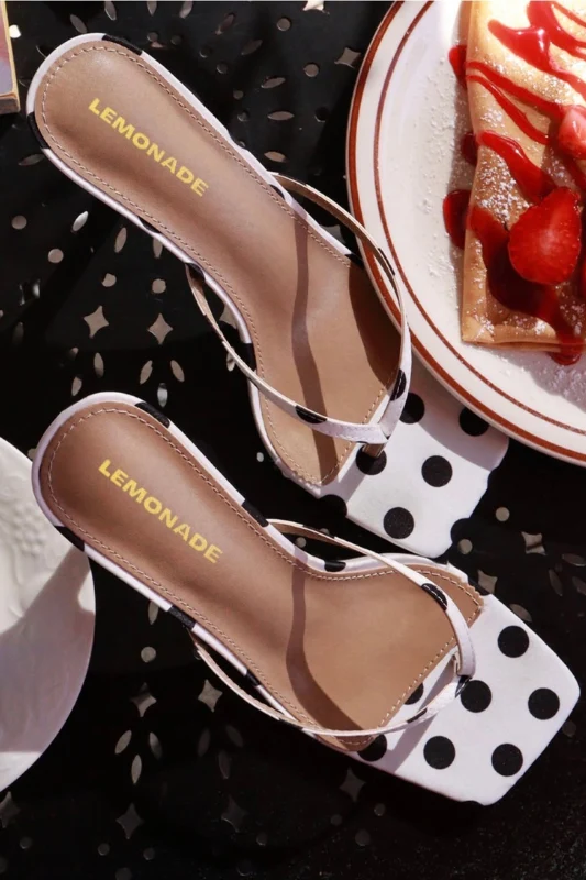 Dotty Kitten Heel