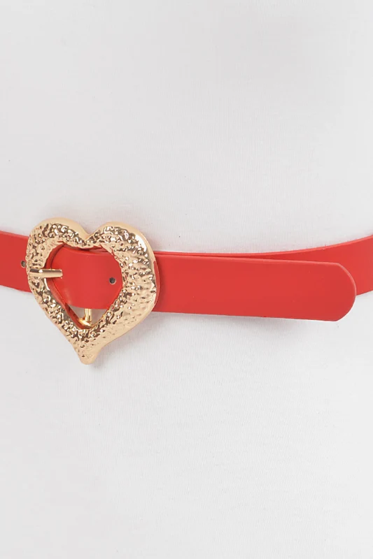 Heart Buckle Belt
