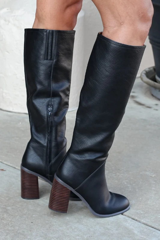 Shiloh Knee High - Black