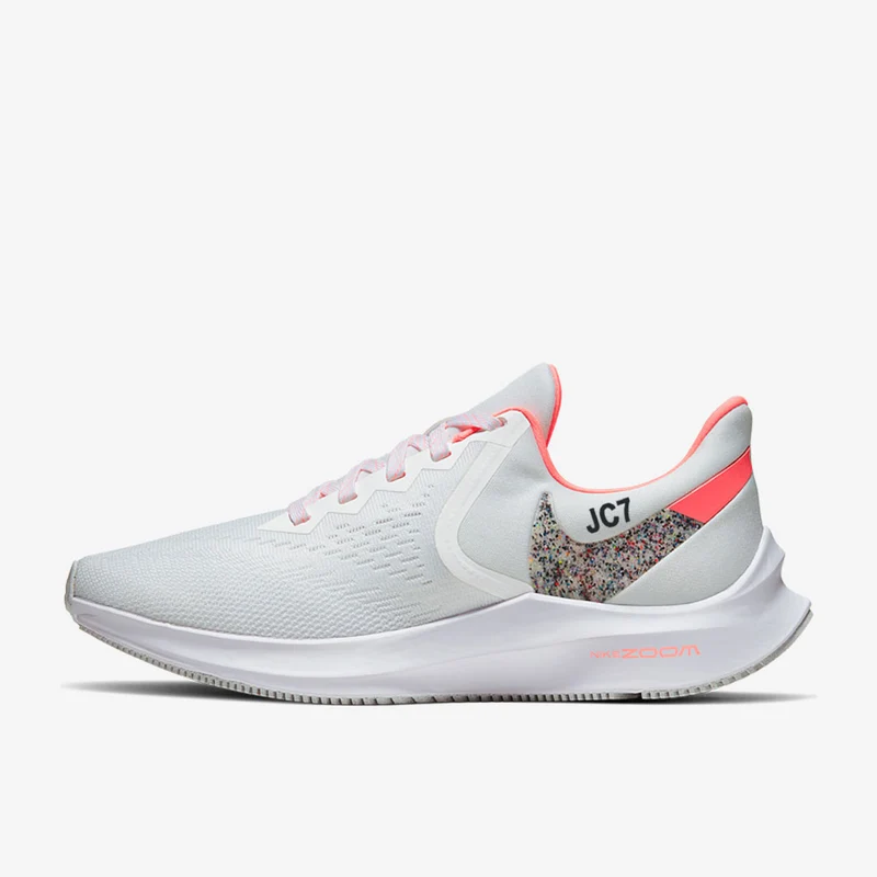 Nike Womens Air Zoom Winflo 6 - Ã‚Â Summit White/Lava Glow