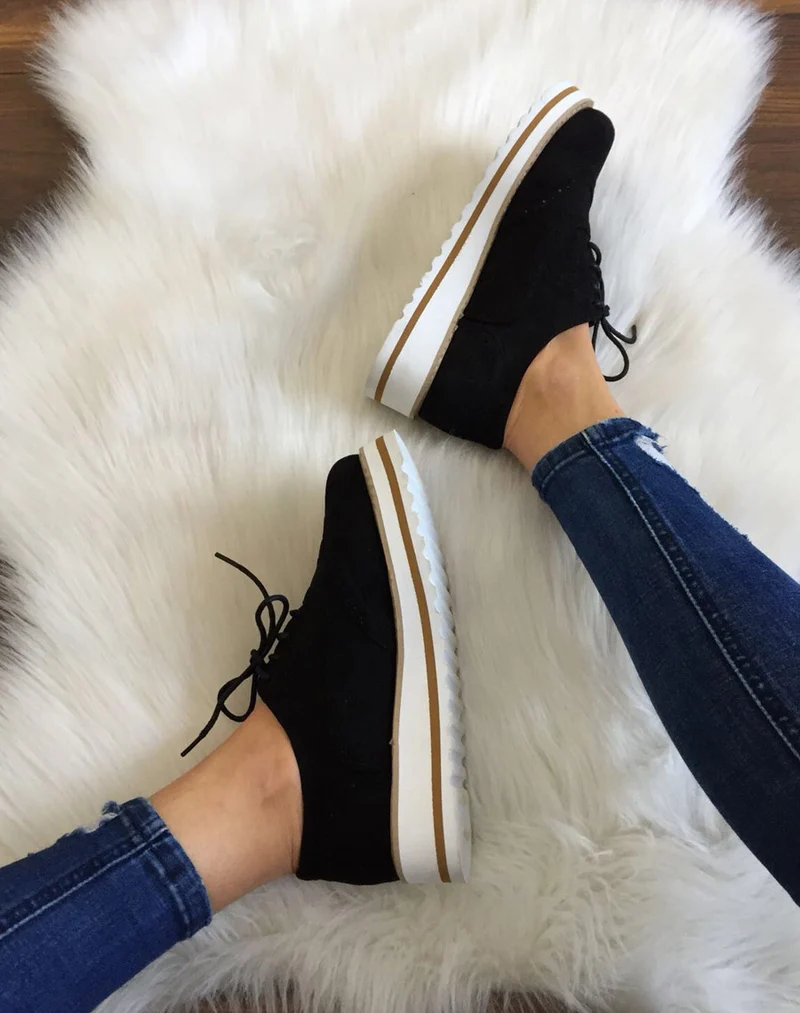 Derbies noirs à semelle compensée
