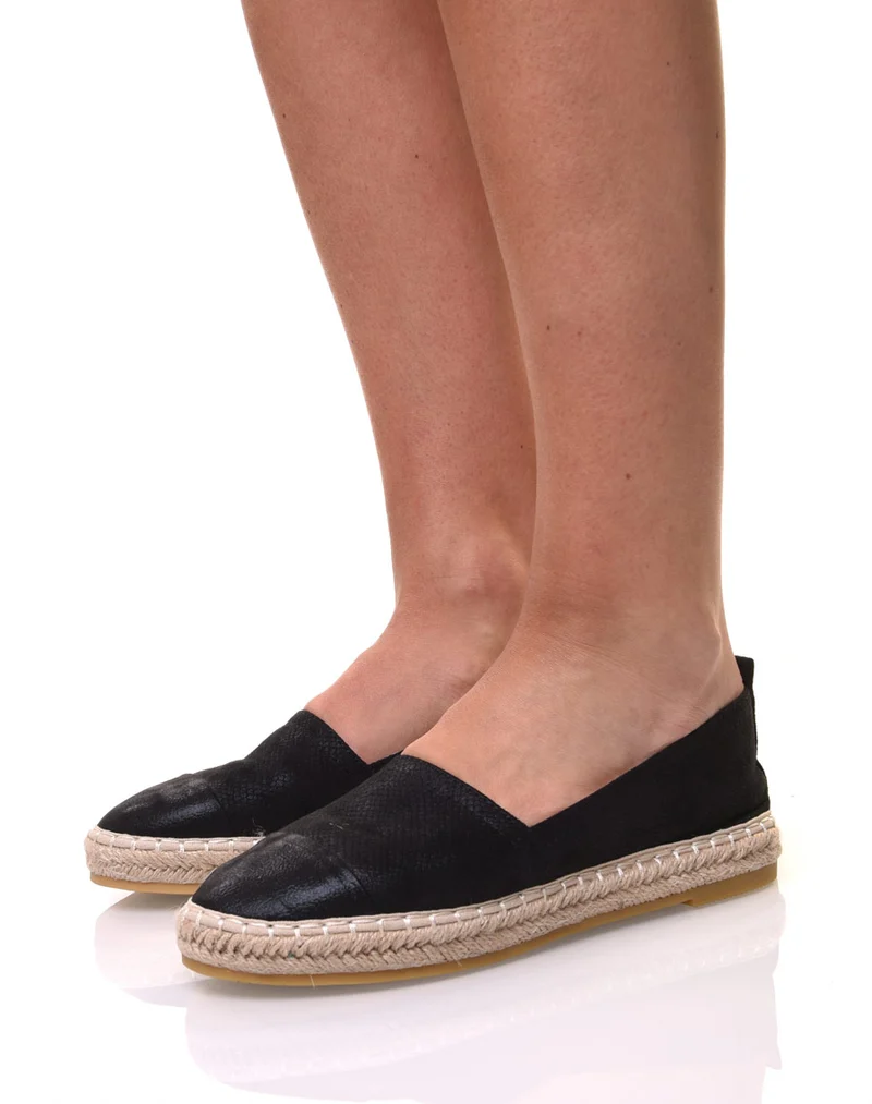 Espadrille noire