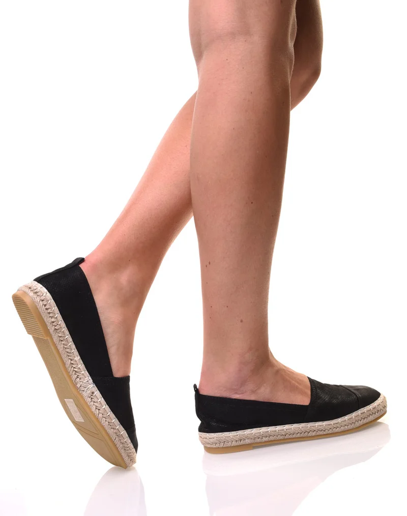 Espadrille noire