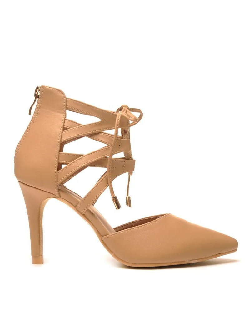 Escarpin mode beige