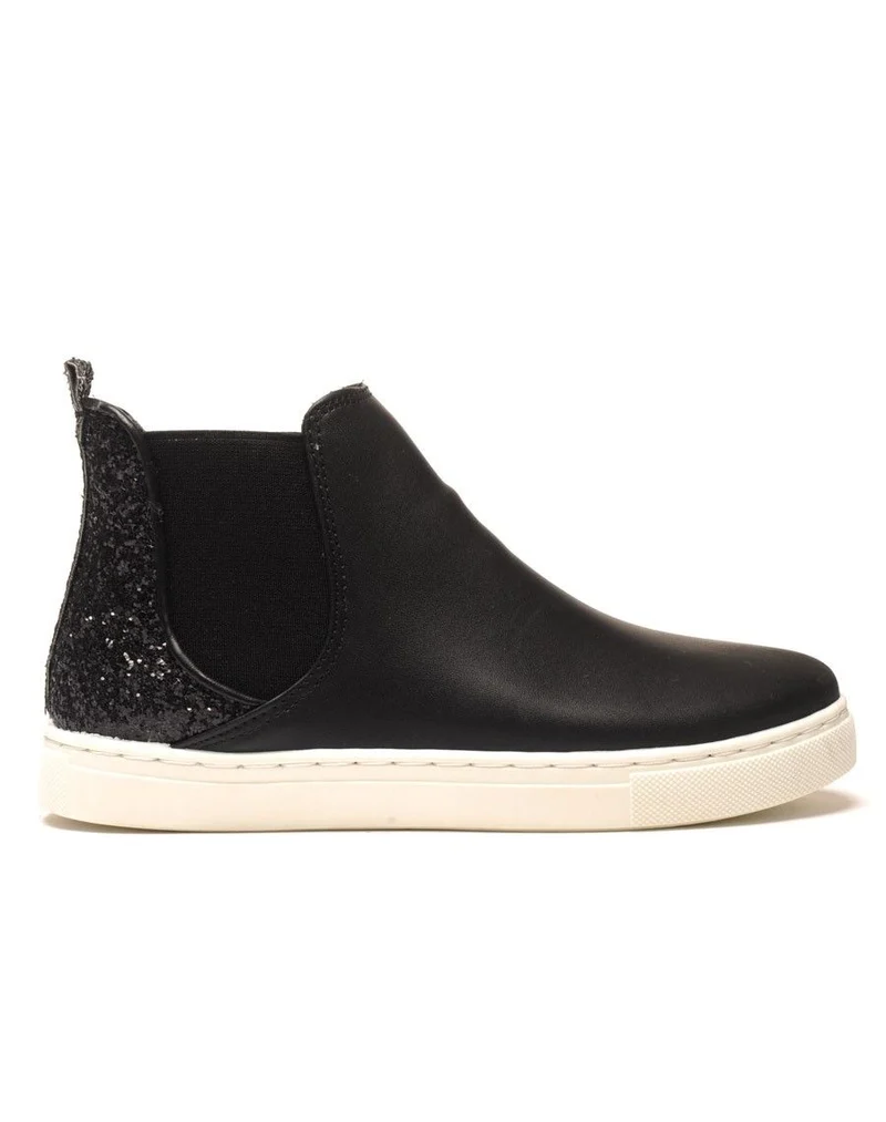Chaussure noire à paillètes