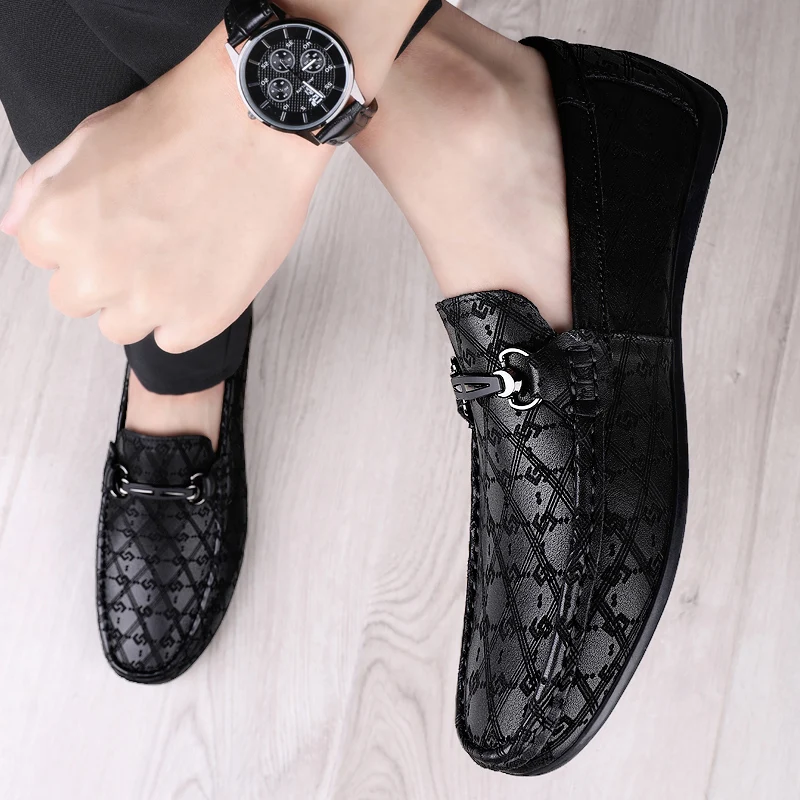Chaussure classique mocassins en cuir SF-MCH-5