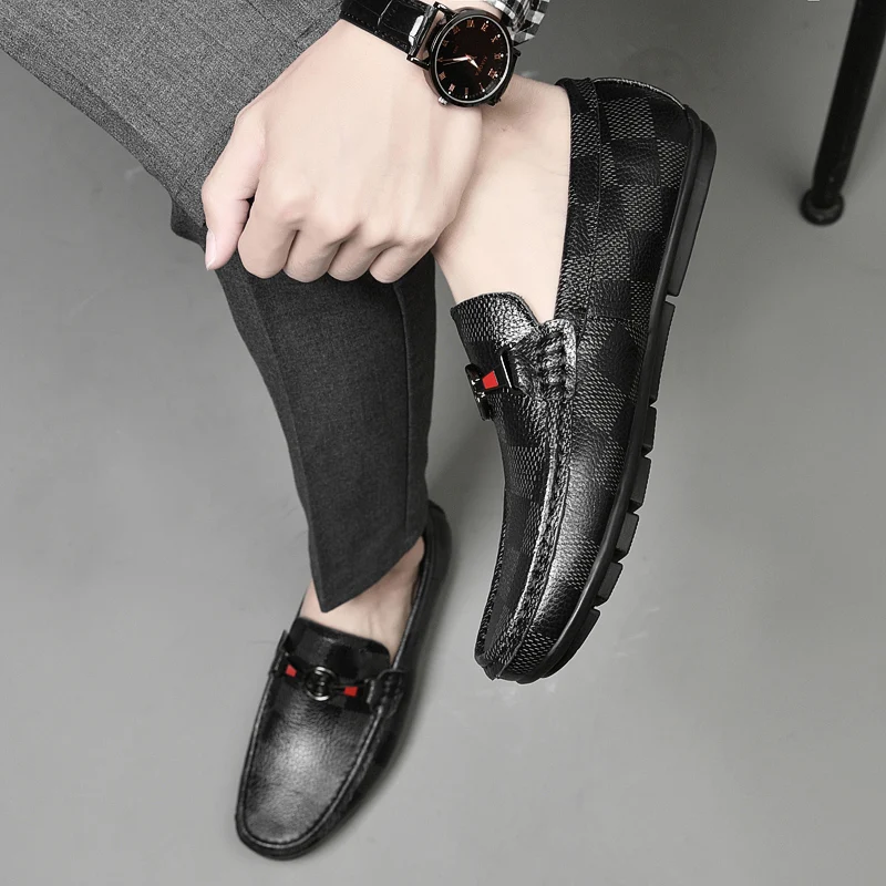 Chaussure classique mocassins en cuir SF-MCH-4