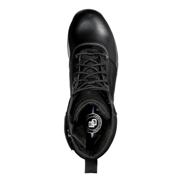 Carhartt - Men's Black Diamond 8" Side Zip Comp Toe Boot - BDX8301