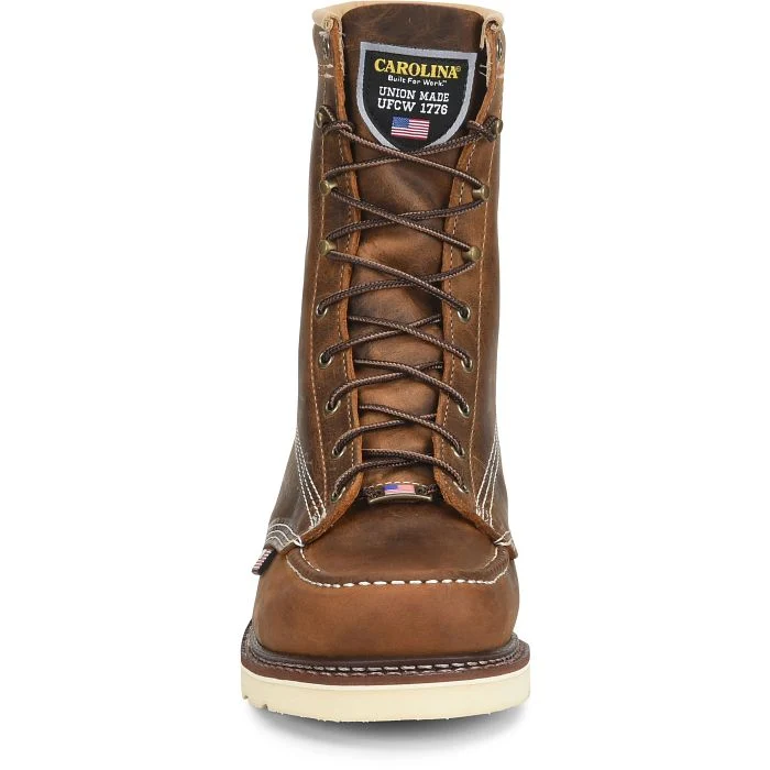 Carolina - AMP USA 8" Moc Toe Work Boot - CA8012