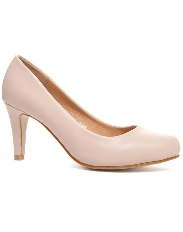 Chaussures femme Style Shoes: Escarpins Beiges
