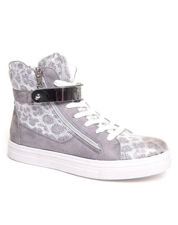 Chaussures femme Findlay: Basket grise urbaine