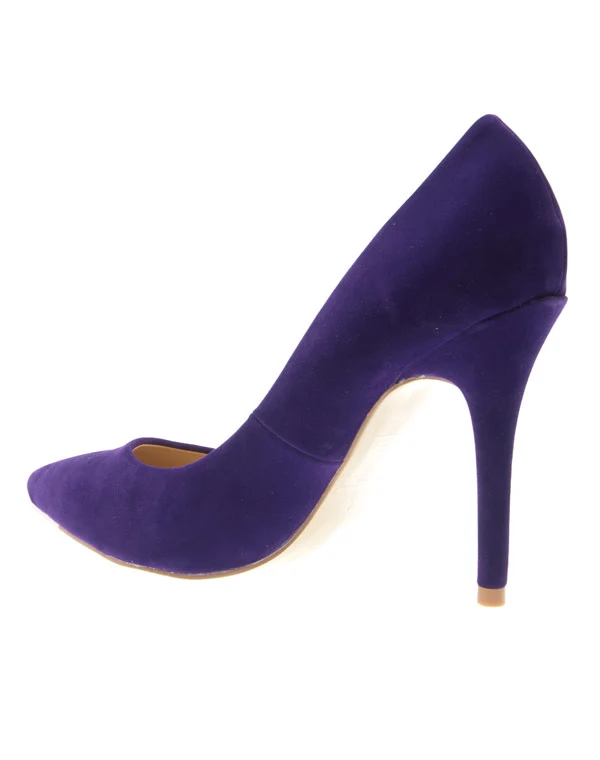 Chaussure femme Style Shoes: Escarpin violet