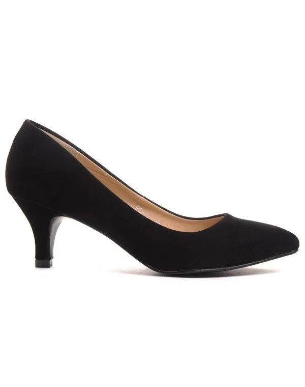 Chaussures femme Style Shoes: Escarpins noir