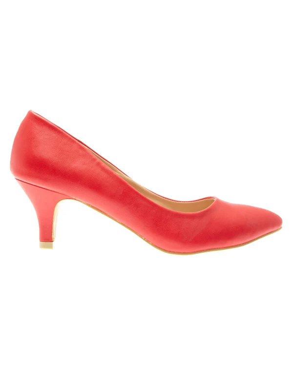 Chaussures femme Style Shoes: Escarpins rouges