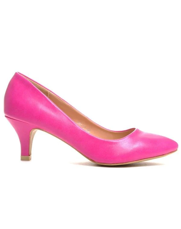Chaussure femme Style Shoes: Escarpin fuchsia