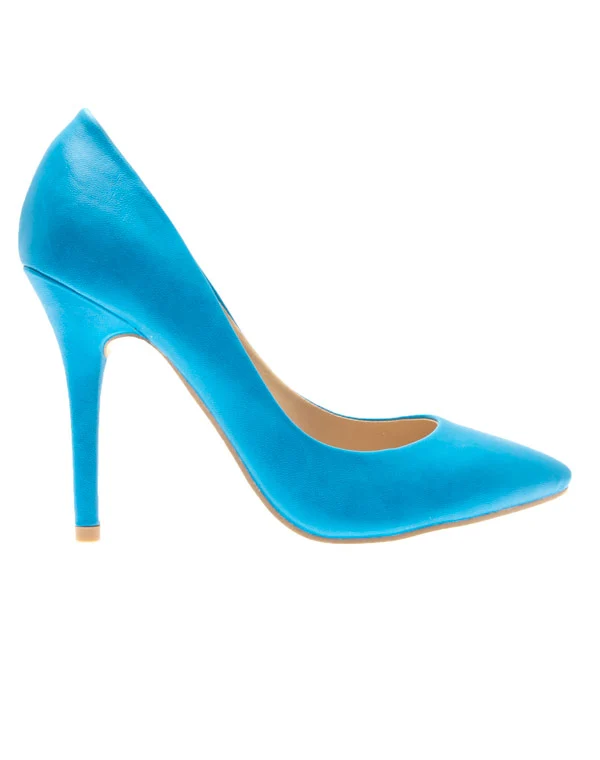Chaussures femme Style Shoes: Escarpins bleu