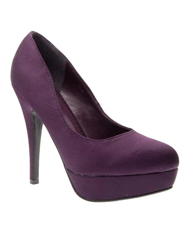 Chaussures femme Sunrise C: Escarpins violet