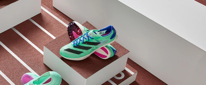 adidas adizero Ambition - Menthe Pulsion/Noir/Bleu Lucide