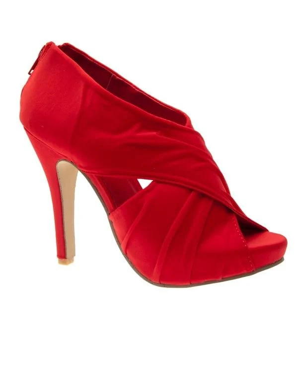 Chaussures femme Sunrise C: Escarpins rouges