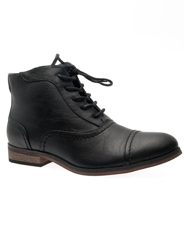 Chaussures femme Ideal: Bottines noires
