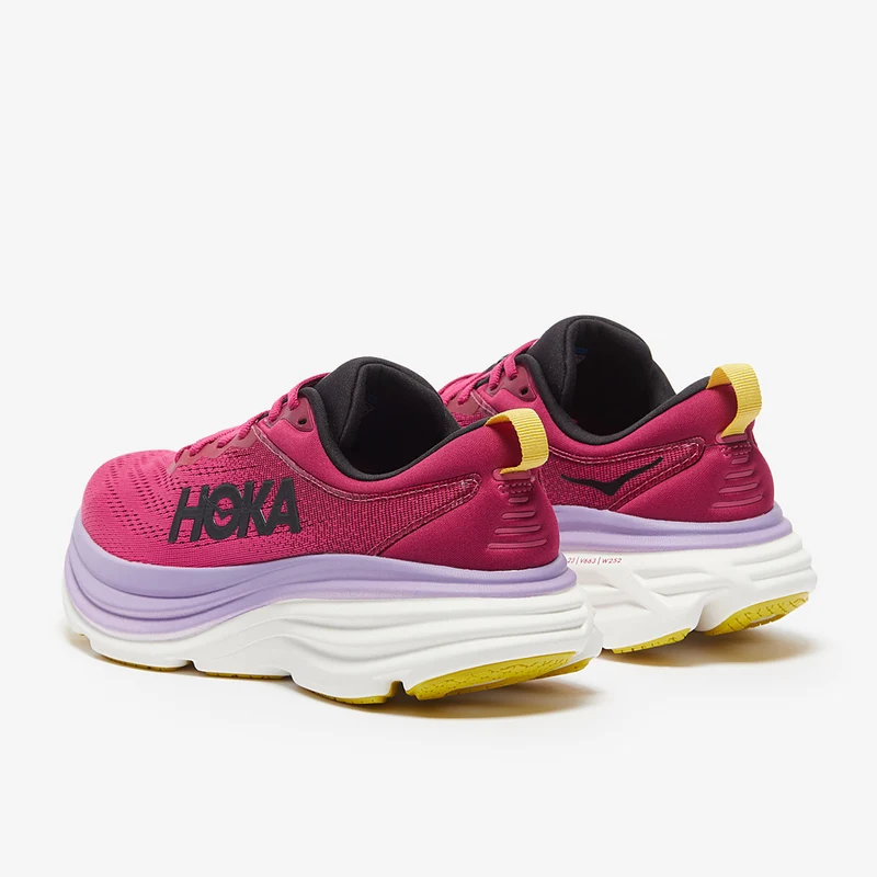 Hoka Femme Bondi 8 - Cherries Jubilee/Rose Millefeuille
