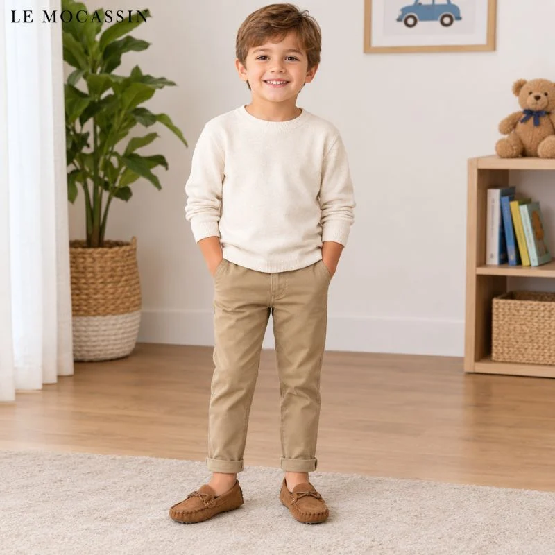 Mocassins À Nœud Papillon Pour Enfants