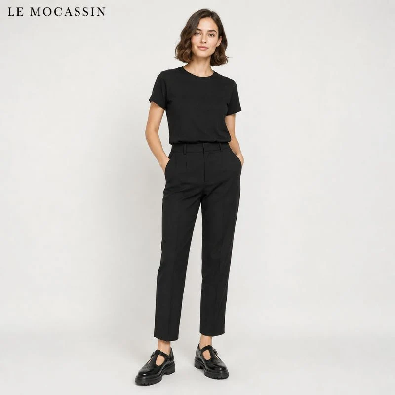 Mocassins Orthopédiques À Bride Et Semelle Épaisse