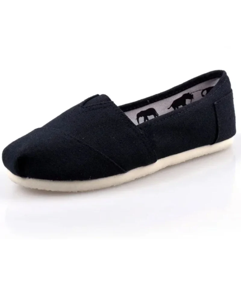 Mocassins Souples Respirants En Tissu Pour Femme