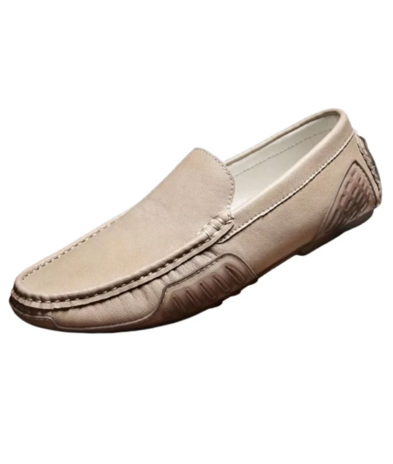 Mocassins Souples En Cuir Synthétique Pour Homme