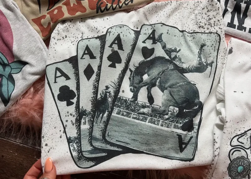 Cowboy Cards Tee