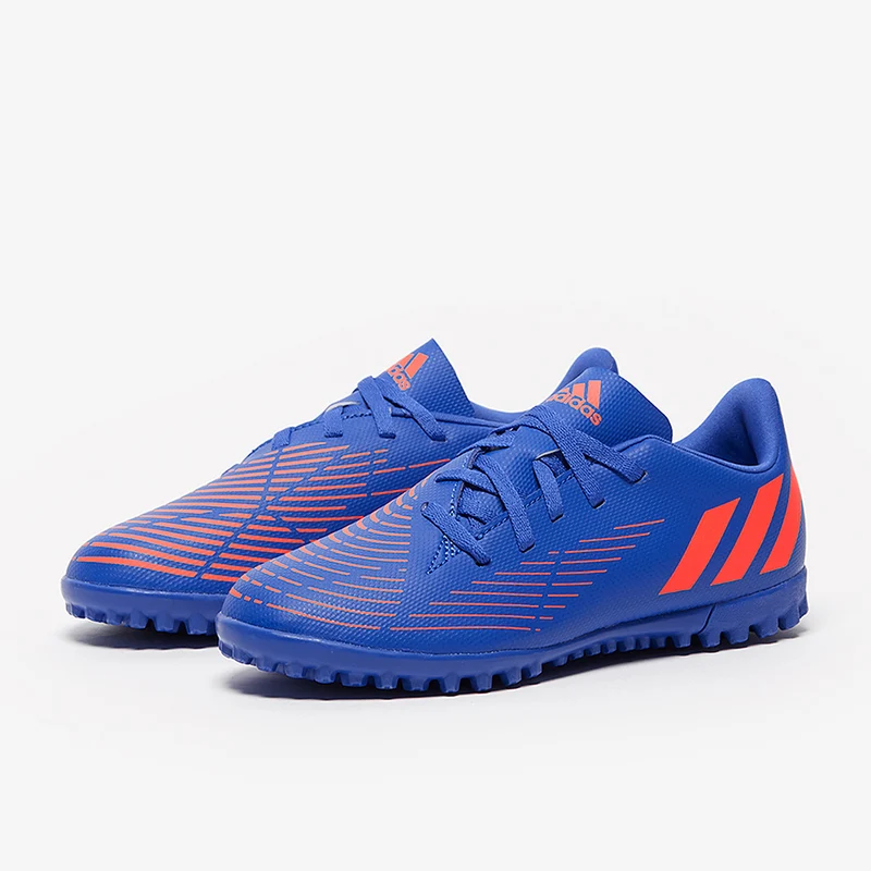 adidas Enfant Predator Edge.4 TF - Bleu Hi/Turbo/Bleu Hi