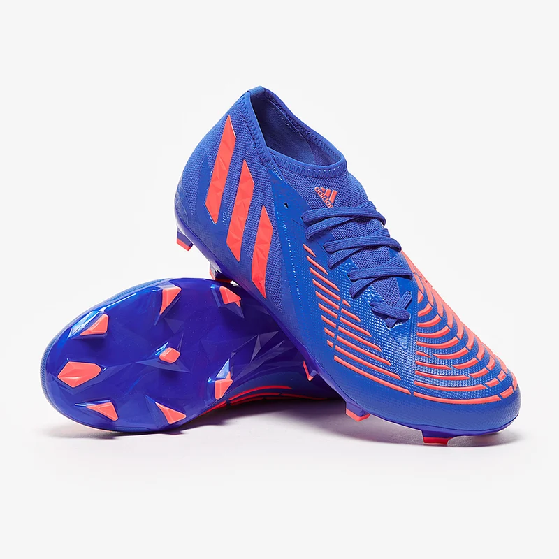 adidas Predator Edge.2 FG - Bleu Hi/Turbo/Bleu Hi