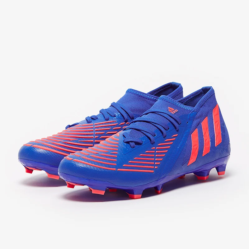adidas Predator Edge.2 FG - Bleu Hi/Turbo/Bleu Hi