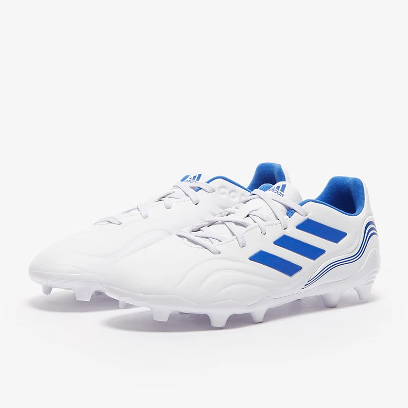 adidas Enfant Copa Sense.3 FG - Blanc/Bleu Hi