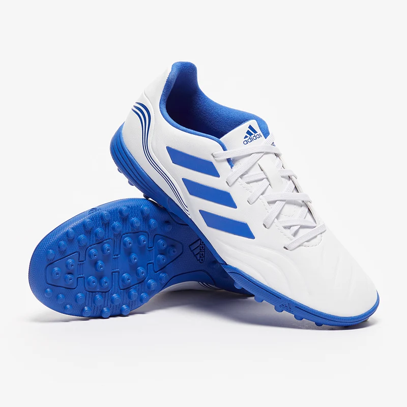 adidas Enfant Copa Sense.3 TF - Blanc/Bleu Hi