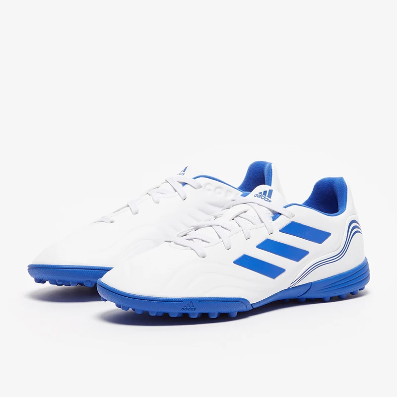 adidas Enfant Copa Sense.3 TF - Blanc/Bleu Hi