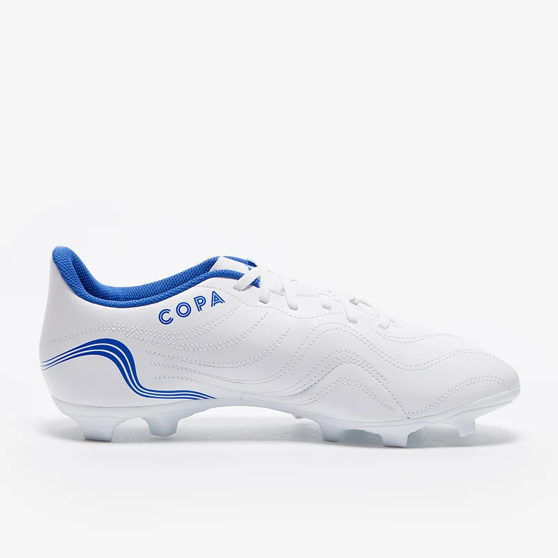 adidas Copa Sense.4 FxG - Blanc/Bleu Hi