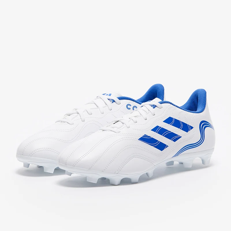 adidas Copa Sense.4 FxG - Blanc/Bleu Hi