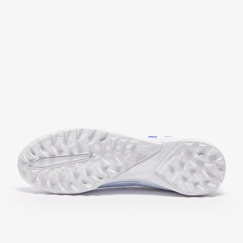 adidas Predator Edge.3 Laceless TF - Blanc/Bleu Hi