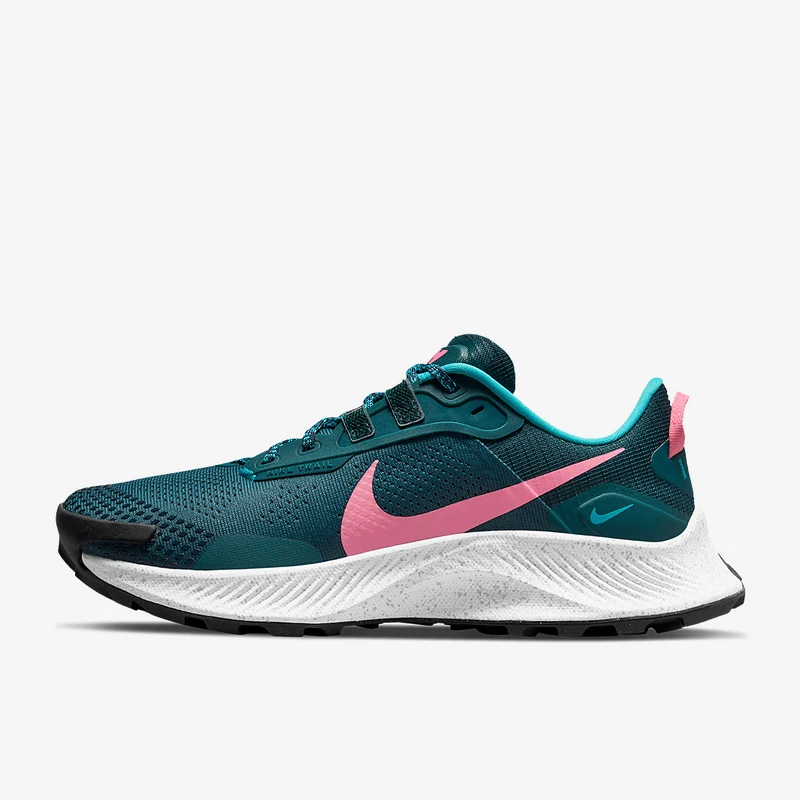 Ã‚Â Nike Womens Pegasus Trail 3 - Dark Teal Green/Pink Glow