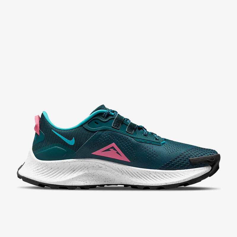 Ã‚Â Nike Womens Pegasus Trail 3 - Dark Teal Green/Pink Glow